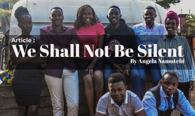We shall not be silent.
