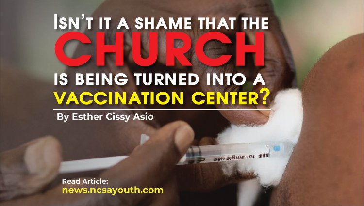 Isn't it a shame that the Church is being turned into a Vaccination Center?