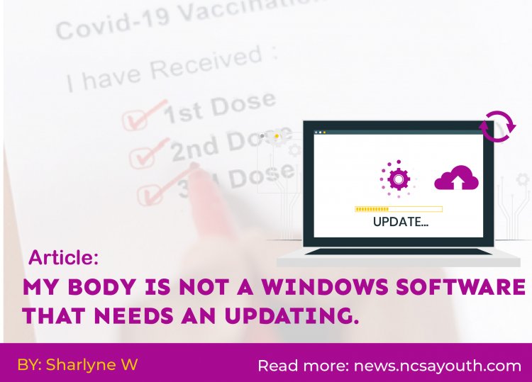 My body is not a windows software that needs an updating.