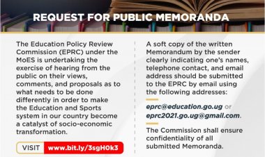 PUBLIC MEMORANDA