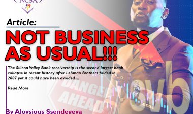 NOT BUSINESS AS USUAL !!!